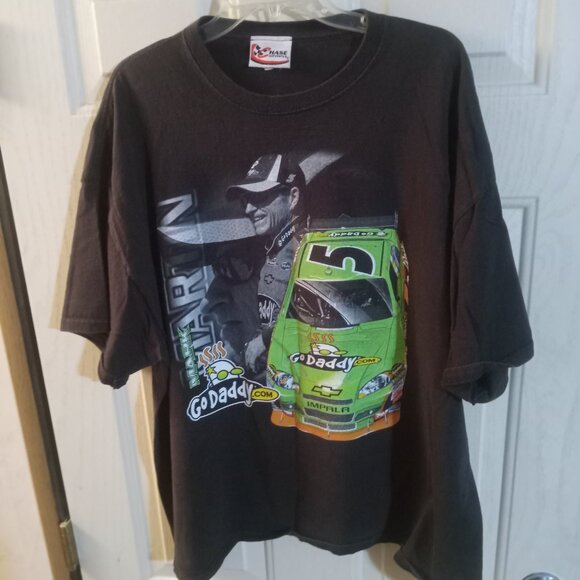 Chase Authentics Men's Mark Martin Go Daddy SS T Shirt 3XL 2010 - Picture 3 of 8